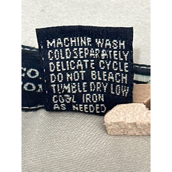 907 Company Small Utility Travel Vest Neutral Cotton Zip Front Functional - Picture 8 of 10